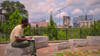 On Netflix’s High on the Hog, Atlanta native Stephen Satterfield explores the relationship between food and social justice movements
