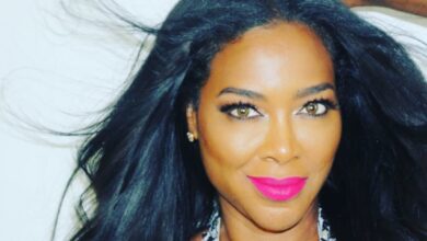 Kenya Moore Shows Off Full Head of Natural Hair in All Its Glory