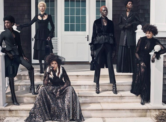 W Magazine’s Spread Features All Black Models and it Is Beautiful