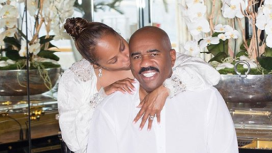 Steve Harvey’s Sexy Birthday Post to Marjorie Derails After Fans Zoom In on This 