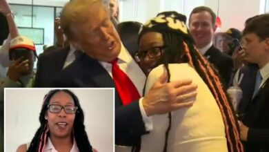 Supporter who hugged Trump at Atlanta Chick-fil-A says media isn’t honest about coverage on black voters