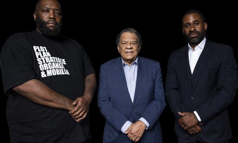Killer Mike, former Atlanta mayor Andrew Young and Bounce TV founder Ryan Glover launch a digital bank