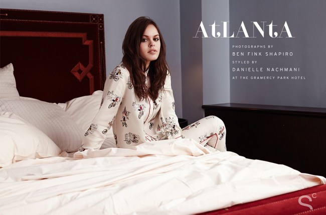Atlanta de Cadenet Taylor in Spring’s New Fashion Trends