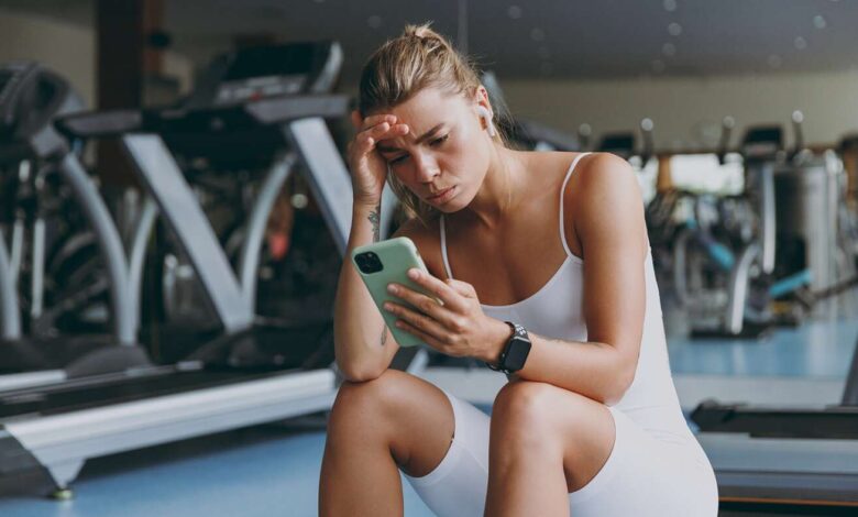 Woman Forced To Go Back And Redo Gym Workout After Forgetting To Hit Record On Phone