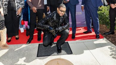 Usher inducted into the Black Music and Entertainment Walk Of Fame in Atlanta… as it’s revealed he’s developing drama based on his music