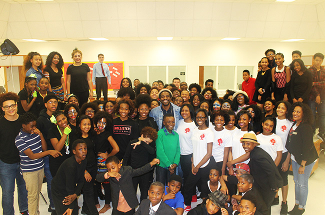 Andre 3000 Visits Middle School for Georgia-Themed Black History Month Presentation