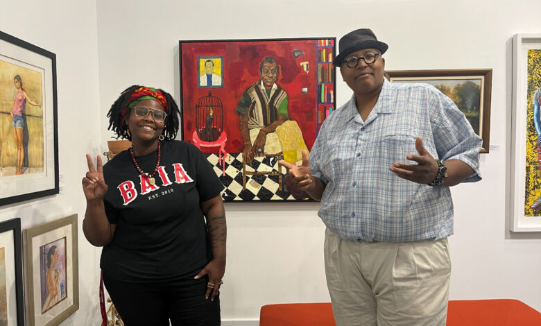 Black Art in America exhibit celebrates one year in East Point Black Art in America exhibit celebrates one year in East Point