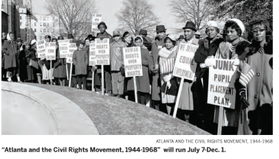 New exhibit “Atlanta and the Civil Rights Movement, 1944-1968” to run July 7 – Dec. 1 along Atlanta Beltline