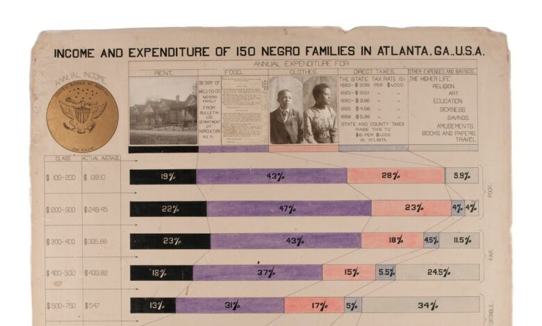 What W. E. B. Du Bois Conveyed in His Captivating Infographics