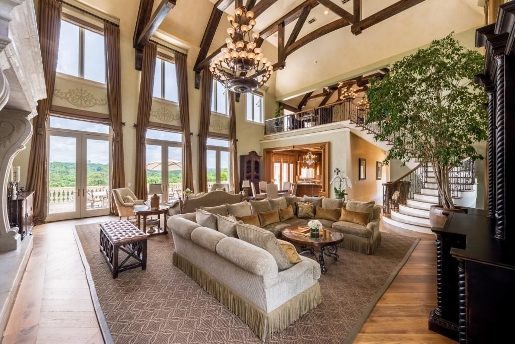  The house has 360 views views of the Atlanta greenery