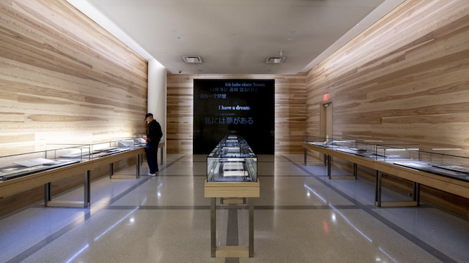 new MLK Jr. Exhibit at the center for civil and human rights