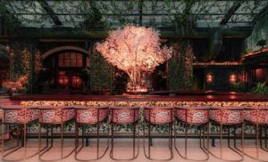 Floral interiors at The Garden Room