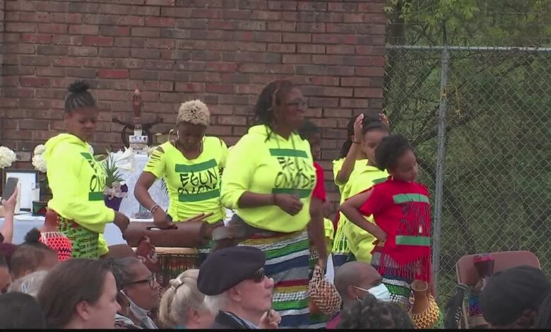 Historic ceremony honors the lives of African-Americans
