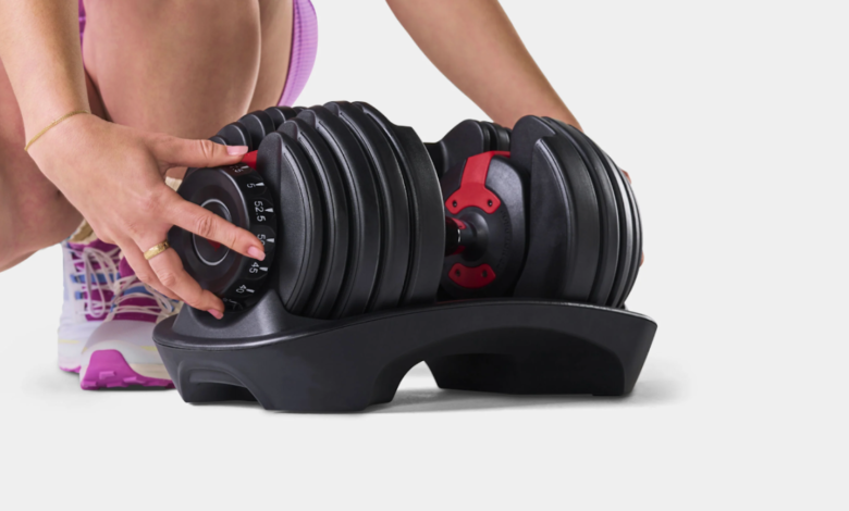 We’ve never seen a better Prime Day deal on Bowflex SelectTech adjustable weights at Amazon