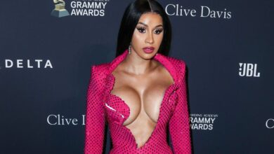 Cardi B shows off long natural hair and shares growth tips (photos)