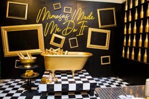 Brunch Xperience's mimosa room!