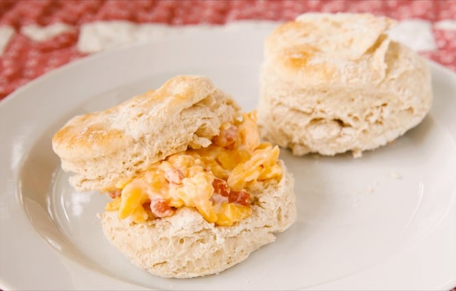 pimento cheese biscuit
