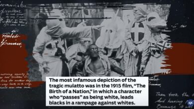 Past depictions give way to today’s biracial pride