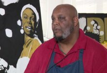Polk County teacher and students display work in Black History Month art show