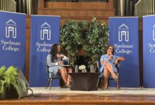 Spelman College’s homecoming convocation begins with alumni and students