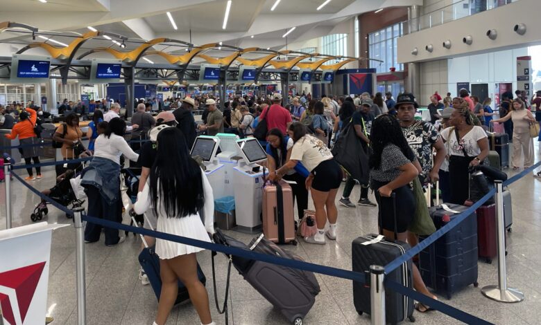 Delta may experience flight cancellations through the weekend