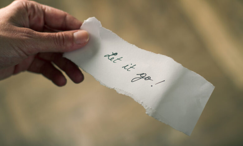 Reflections on forgiveness and letting go