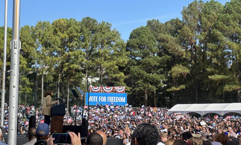 Kamala Harris’ final Atlanta rally held at Atlanta Civic Center