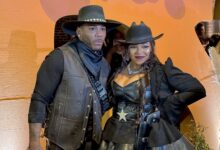 Nelly celebrates 50th birthday with Western-themed bash