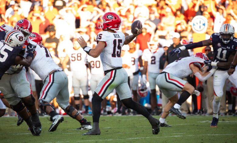 Georgia prepares for Georgia Tech amid CFB Playoff drama