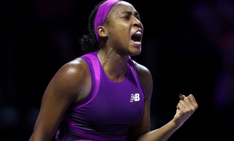 Coco Gauff triumphs in WTA Finals, sets record for prize money Coco Gauff triumphs in WTA Finals, sets record for prize money