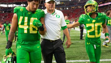 Oregon remains No. 1; nine SEC teams appear in AP Top 25 Poll