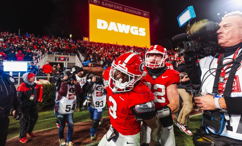 Georgia Bulldogs edge out Georgia Tech in marathon game