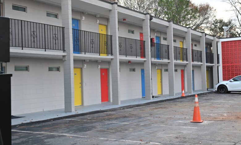 ‘Call this place home’: Former Atlanta Motel is now a 56-unit studio apartment building on Moreland Avenue
