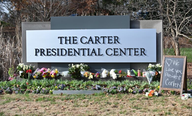 Tributes to Jimmy Carter at The Carter Center