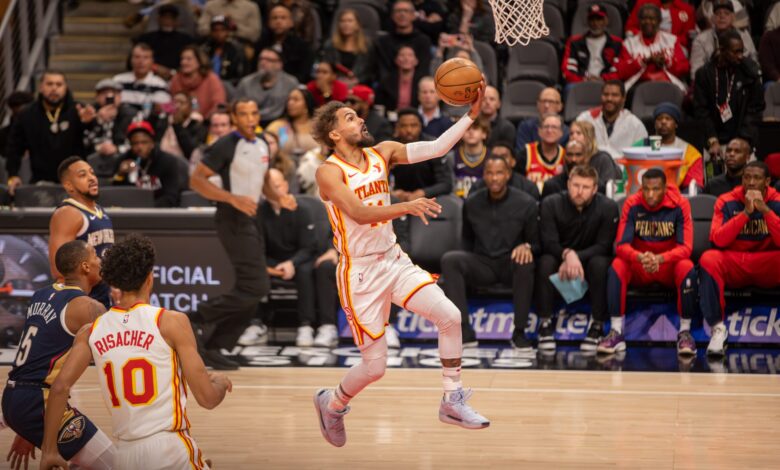 Dejounte Murray returns to State Farm Arena and Hawks spoil the party, win fourth straight 124-112
