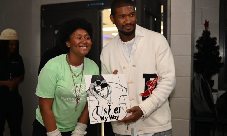 Usher unveils new studio lab at Joseph B. Whitehead Boys and Girls Club