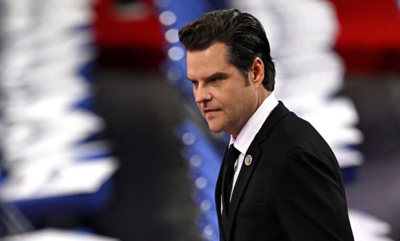 House Ethics Committee secretly voted to release Matt Gaetz report