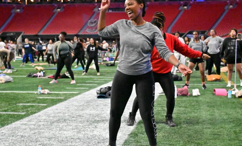 Feel the burn: Fitness on the Field is back at Mercedes-Benz Stadium