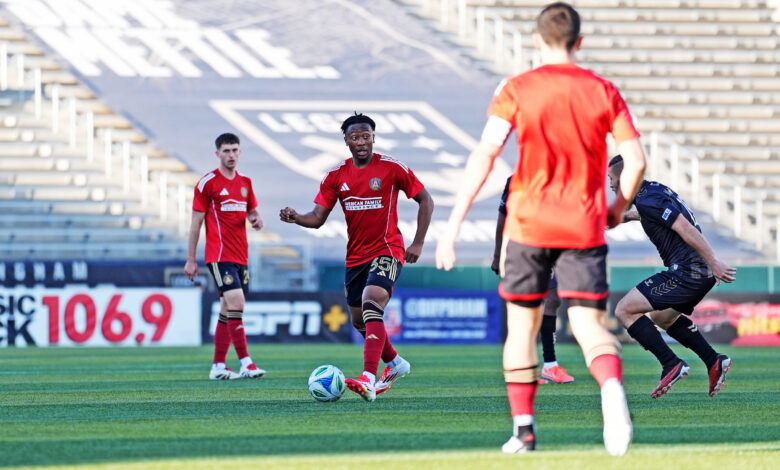 Atlanta United triumphs 2-0 over Birmingham Legion Atlanta United triumphs 2-0 over Birmingham Legion