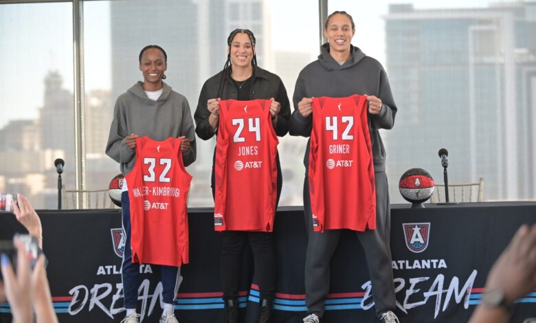 Atlanta Dream sign the firm of Griner, Jones & Walker-Kimbrough to shore up lineup, postseason expectations
