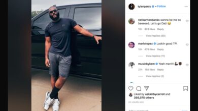 Fans Are Going Wild Over Tyler Perry In Gray Shorts