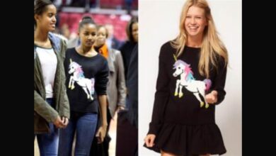 Sasha Obama Causes Fashion Frenzy With ASOS Unicorn Sweater