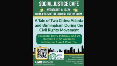 Learn about the civil rights movement in Atlanta and Birmingham in a virtual panel Jan. 17 – News