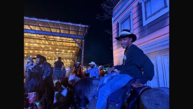 Nelly celebrates 50th birthday with Western-themed bash