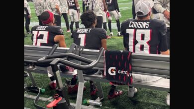 Falcons win 27-13 over Cowboys, defense shines