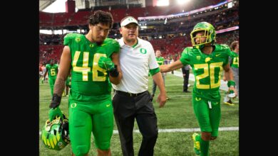 Oregon remains No. 1; nine SEC teams appear in AP Top 25 Poll