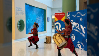 Ringling Bros. and Barnum & Bailey acrobats delight children at Children’s Healthcare of Atlanta